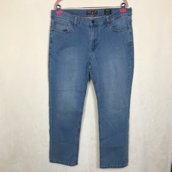 ring of fire straight jeans